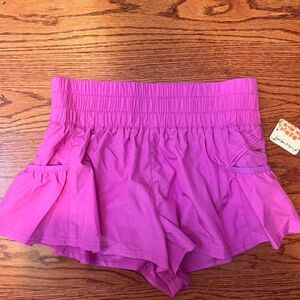 Free-people Women's Pink and Purple Skirt
